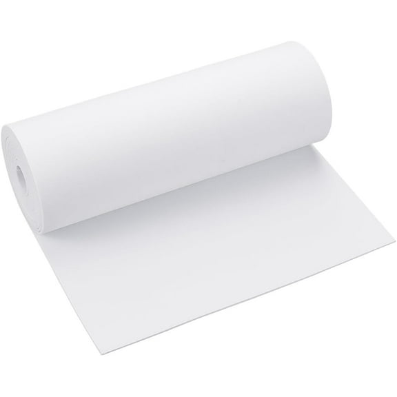 118inch White EVA Foam Sheets Roll 11.8inch Wide Foam Seal Strips for Arts and Crafts Supplies Cosplay Costumes and House Decorations 3mm Thick
