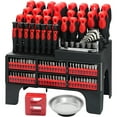 thumbnail image 1 of 118pcs Magnetic Screwdriver Set w/Organizer - Precision, Slotted, Phillips, Hex, Torx - Repair Tools Gift, 1 of 11