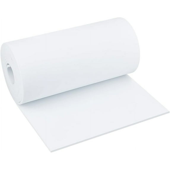 118x11.8 Inch White EVA Foam Sheet 5mm Thick EVA Foam with High Density Large Crafts Foam Roll
