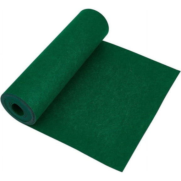 118x15.7inch Felt Roll Green Craft Felt Fabric 2mm Thick Nonwoven Felt Roll for DIY Arts Crafts Patchwork Sewing Deocoration