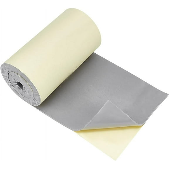 118x7.8 Inch Light Grey Self-Adhesive EVA Foam Roll 3mm Thick Sticky Upholstery Foam Sheets Craft Foam Sheet for Scrapbooking Crafts Cosplay Model Cushion Furniture