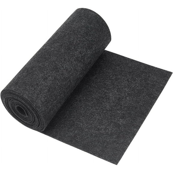 118x9.4inch Felt Fabric Roll Dark Gray Craft Felt Roll