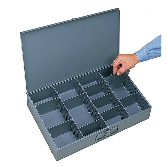 119-95 Large Compartment Boxes, Adjustable, 1" x 1" x 1"