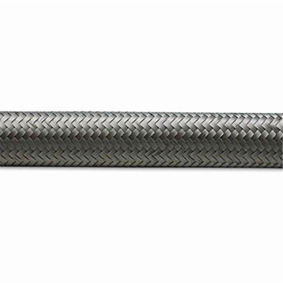 11943 16 AN x 5 ft. Roll Stainless Steel Braided Flex Hose