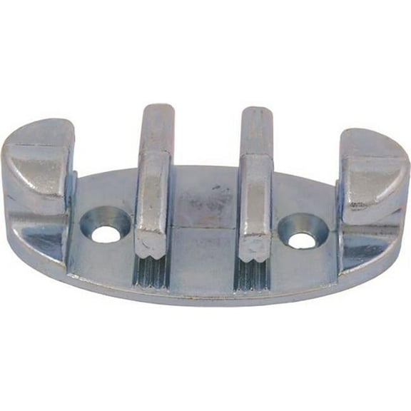 11950-6 3 in. Zig Zag Cleat - Zinc Plated