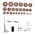 thumbnail image 1 of 119Pcs/Set Alto Sax Saxophone Repair Parts Screws + Saxophone Springs Kit DIY Tool Woodwind Instrument Accessories, 1 of 8
