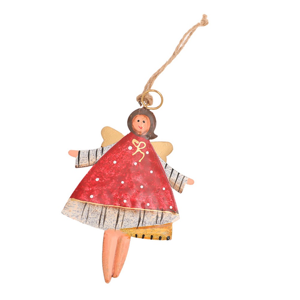 11CM Cute Christmas Angel Ornaments 2025 New Year Xmas Tree Hanging
