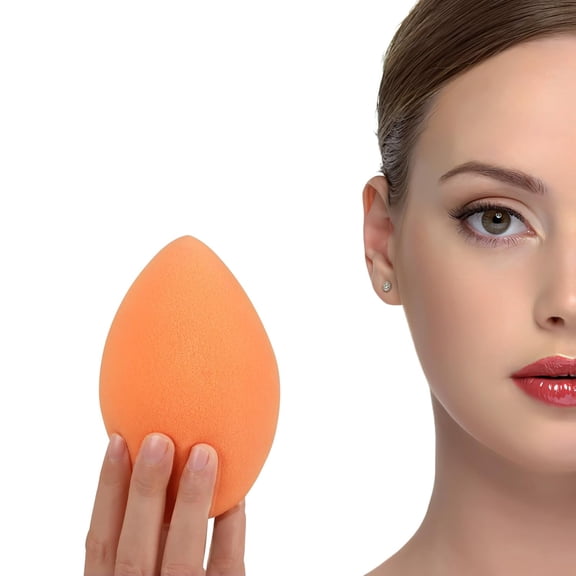 11CM Make Up Beauty Sponges Blender BIG for Face & BODY (1x Small 1x Large) -With 2 Sponge Holder- FASTER FLAWLESS APPLICATION for Foundation/Fake Tan/Powder/Blending/Setting/
