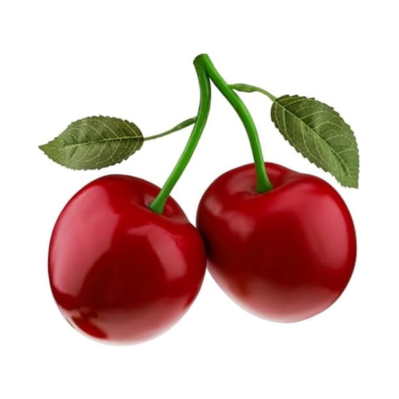 11Cm Double Head For Cherry Red Artificial Large For Cherry Fake Fruit Decoration Simulation Big For Cherry Artificial Fruits