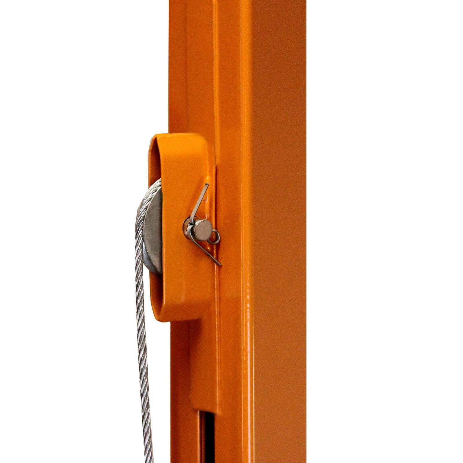 11FT Drywall Panel Hoist Jack with Rolling Caster Lockable Construction ...