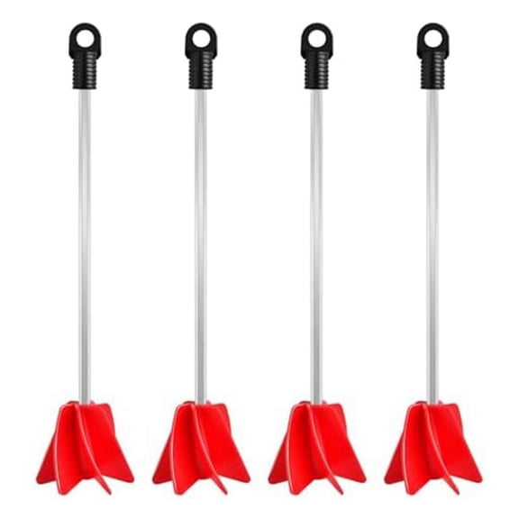 11In Drill Bit Paint Mixer,4 Piece Drill Bit Mixer Attachment,1 Gallon Resin Epoxy Mixer,Paint Mixer for Most Drill Bits