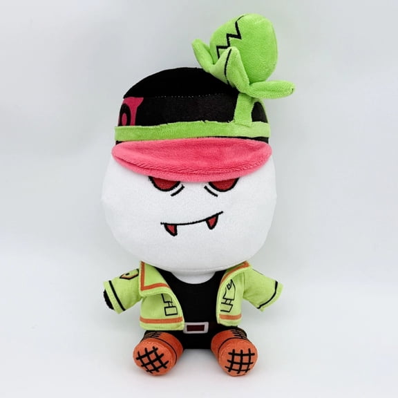 11In Griefer Plush Block Tales Game Character Stuffed Doll Neon Outfit Soft Cuddly Toy(Green-11In)