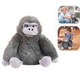 thumbnail image 1 of 11Inch Gorilla Stuffed Animal, Soft Cuddly Plush Toy For Stress Relief, Kids Adults Sensory Plushie, Desktop Fidget Toy, Christmas Birthday Gift For Nursery,B, 1 of 6