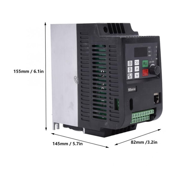 11KW 220 To 380V VFD Frequency Inverter 1 Phase Input To 3Phase Output ...