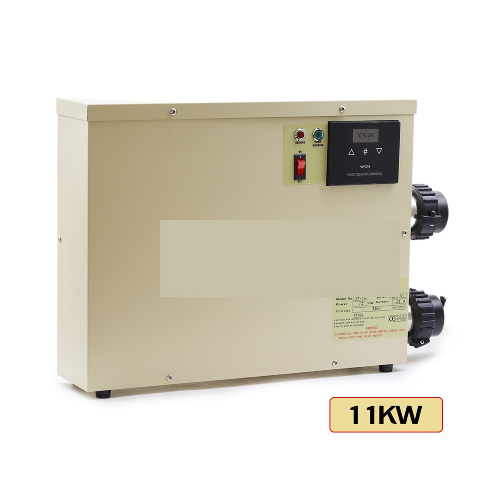 11KW Water Heater For Swimming Pool &Bathtube Thermostat