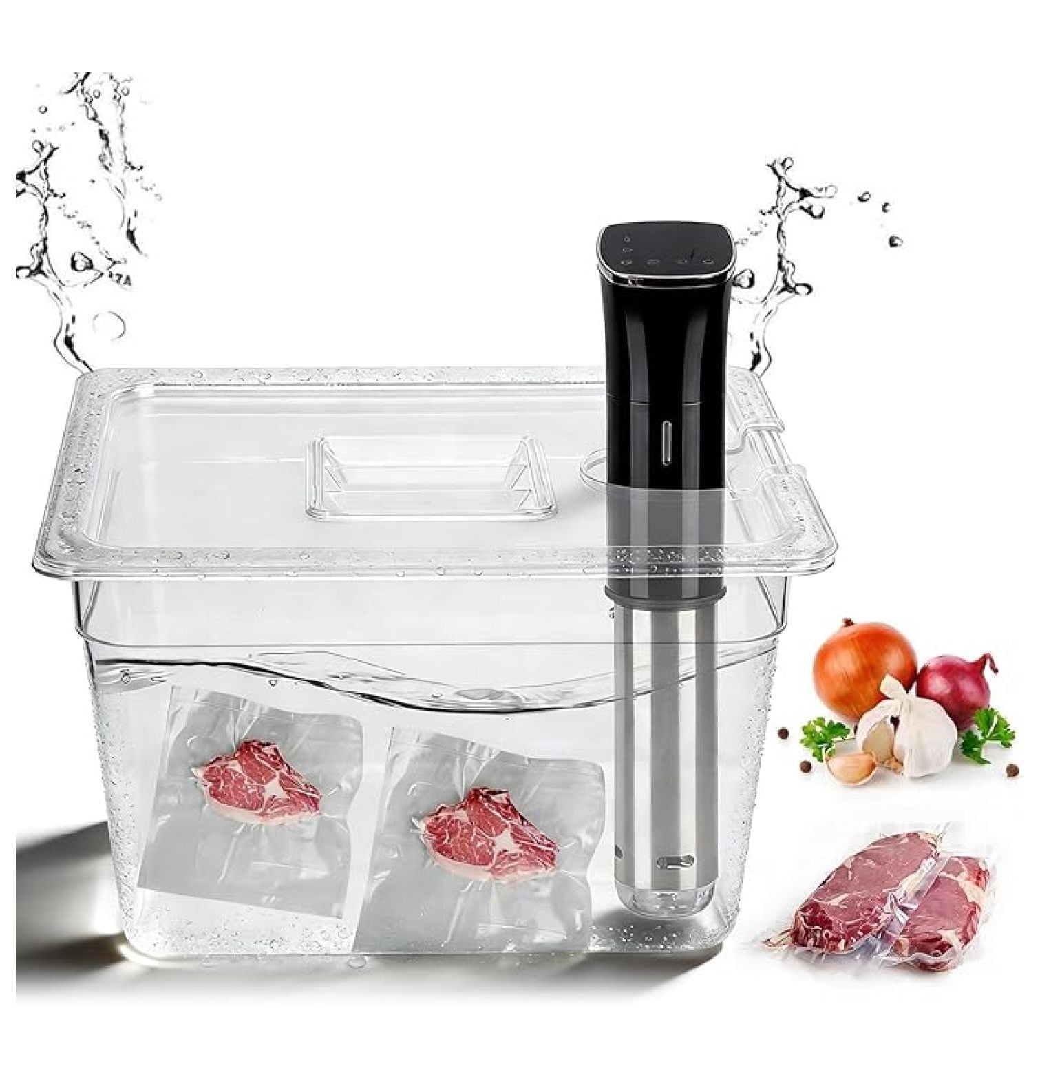 11L Foldable Hinged Container, Fast Heating Container for Cooking, Food ...