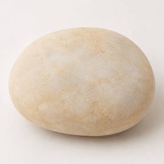 11LB Stones Pebbles River Rocks, 100% Natural Hand-Picked Premium Decorative Pebbles, Ideal for Garden Landscaping, Home Decor, Aquariums, Painting, Crafting and Gifts, Cream White