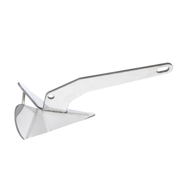 11LBs/17LBs/22LBs Triangle Boat Anchor, 316 Stainless Steel Wing Style Triangular Anchor, Heavy Duty Delta Style Anchor