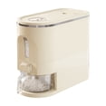 thumbnail image 1 of 11Lbs Rice Dispenser, Cereal Containers Storage with Lid Sealed Moisture Proof, Cereal Dispenser with Measuring Cup and Time Dial, BPA Free, For Soy Corn, Grain Dry Foods(Beige), 1 of 8