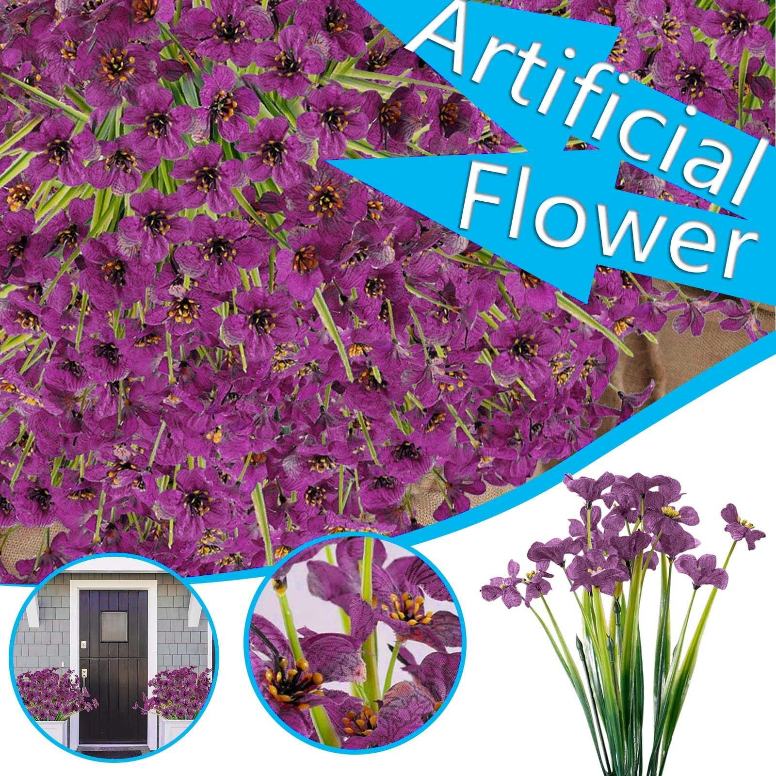 11PCS Flower Latex Real Bridal Wedding Bouquet Home Decoration Flowers