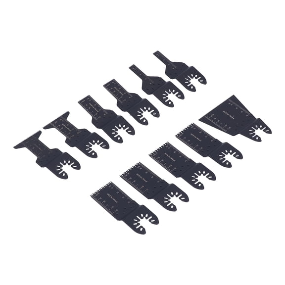 11PCS Oscillating Tool Blades, Universal Wood Oscillating Multitool, Professional Oscillating Saw Blades, Quick Release Saw Blades
