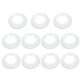 thumbnail image 1 of 11PCS Pipe Cover Decor 1.6in/40mm Flange Pipe Cover Decor PP Plastic, White, 1 of 6