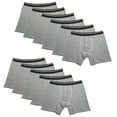 thumbnail image 1 of 11PK Mens Performance Boxer Briefs Breathable Comfort Waistband Underwear Shorts, 1 of 5