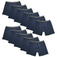 thumbnail image 1 of 11PK Mens Performance Boxer Briefs Breathable Comfort Waistband Underwear Shorts, 1 of 4