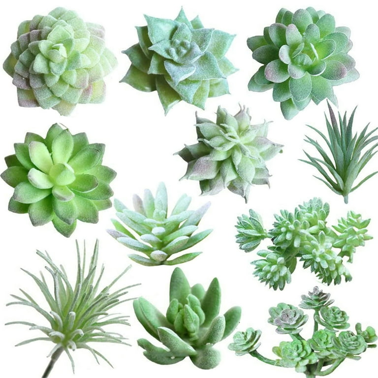 Artificial Mini Succulent Flower Fake Garden Plant Plastic Foliage Home Decor Artificial Mini Succulent Flower Fake Garden Plant Plastic Foliage Home Decor