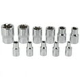thumbnail image 1 of 11Pc Female E Torx Star Socket Set Rail E4 - E20 External Star Torque Socket Set, 1 of 6