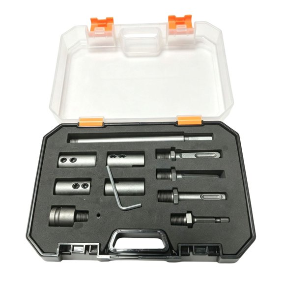 11Pcs Extension Rod Set with Varied Connection Forms for Repair Work