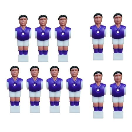 11Pcs Football Player Replacement Parts Accessory Athlete Humanoid Foosball Player Players Tournament Games ,
