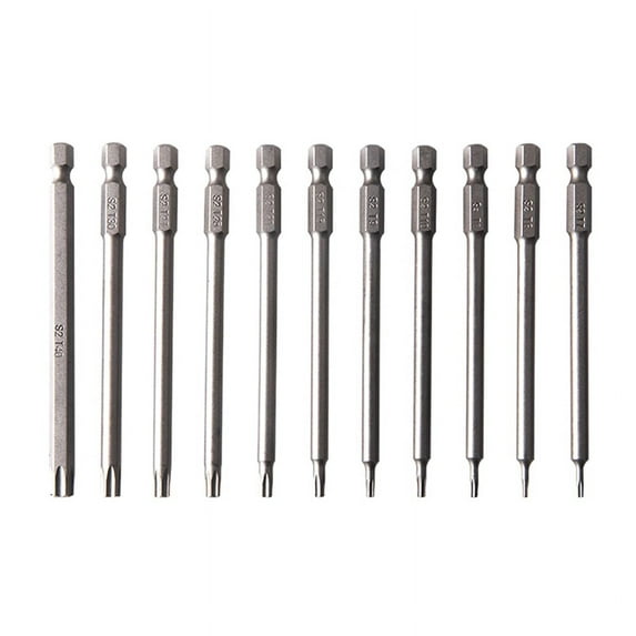 11Pcs Hex Screwdriver Set Extended Hex Handle Screwdriver Multi-Function Tool Set