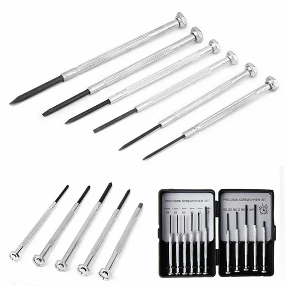 11Pcs Micro Screwdriver Set Precision Tool Watch Jewelry Glasses Repairs Kit