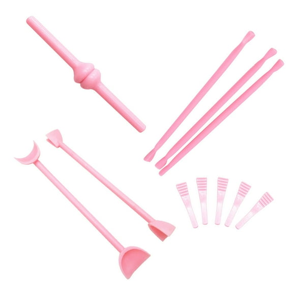 PartyKindom Eye Sculpting Tool Fondant Cake Carving Tools Set PP 11Pcs