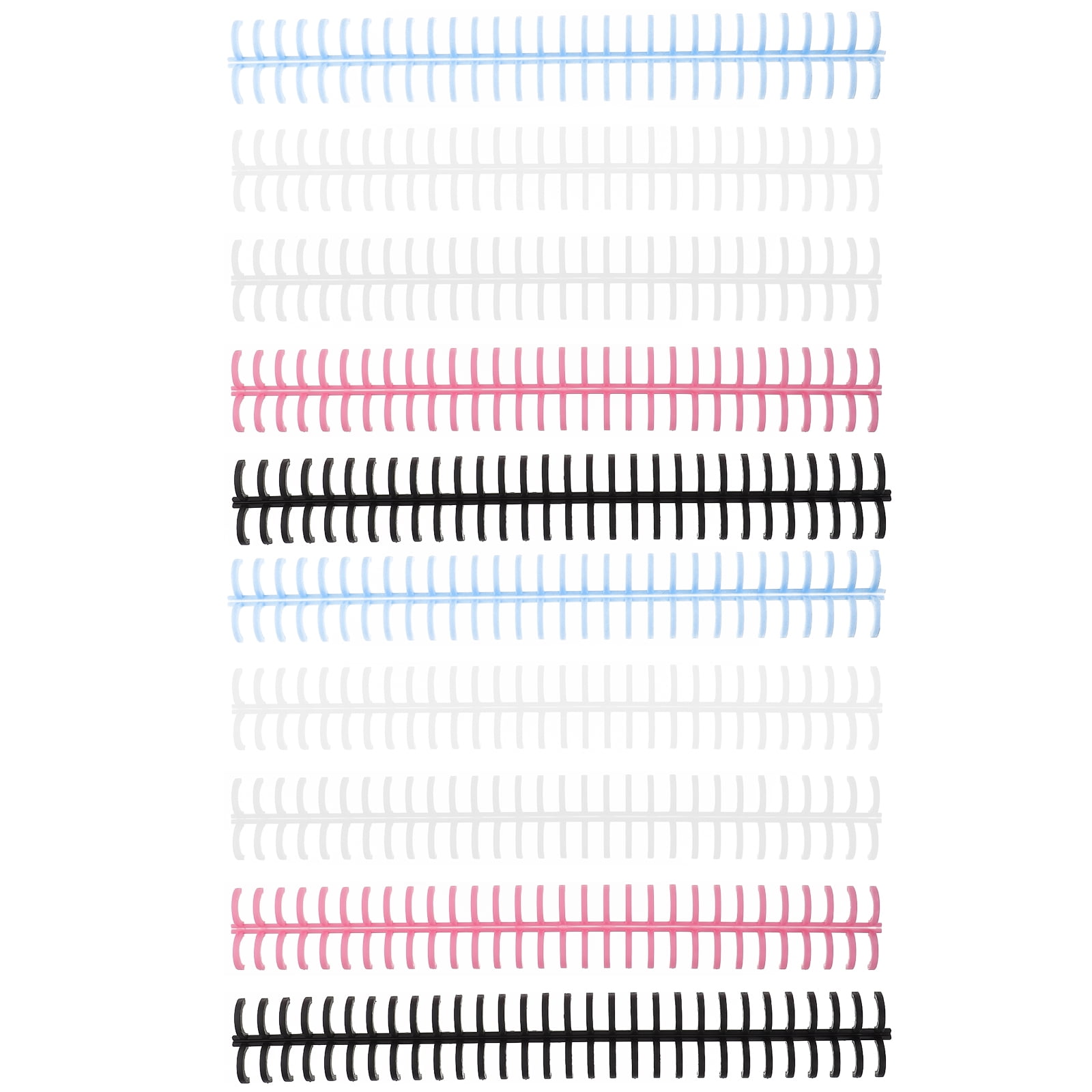 11Pcs Notebook Binding Spines Spiral Notebook Coils Spirals Comb