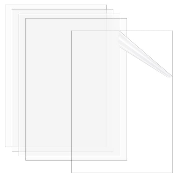 11Pcs Polycarbonate Sheets 11.7x8.3x0.02 Inch Clear Plastic Sheet Thin Craft Plastic Board Flexible Plastic Sheets for DIY