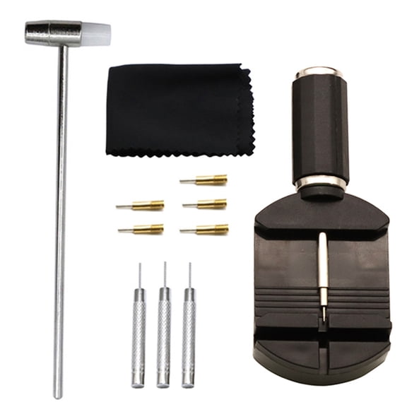 11Pcs Professional Watch Repair Tool Set for Strap Band Adjustment Pin Remover Regulator Maintenance Daily Use