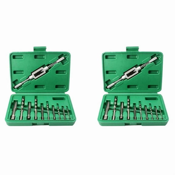 11Pcs Remove Stripped or Broken Screws Bolt Boring Drill Bit Set