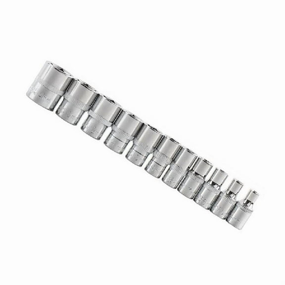 11Pcs Socket Adapter Hex Socket Wrench Heads Ratchet Tool 4-14mm For Driver Socket Wrenches Hexagonal Long Sleeve