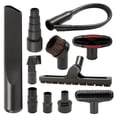 thumbnail image 1 of 11Pcs Universal Vacuum Attachment Kit with 5 Size Cuttable Adapter Wet Dry Use Home Car Cleaning Accessory Set,Suitable for Vacuum Attachments with 1", 1-1/4", 1-3/8", 1-1/2", 1-7/8", 1 of 9