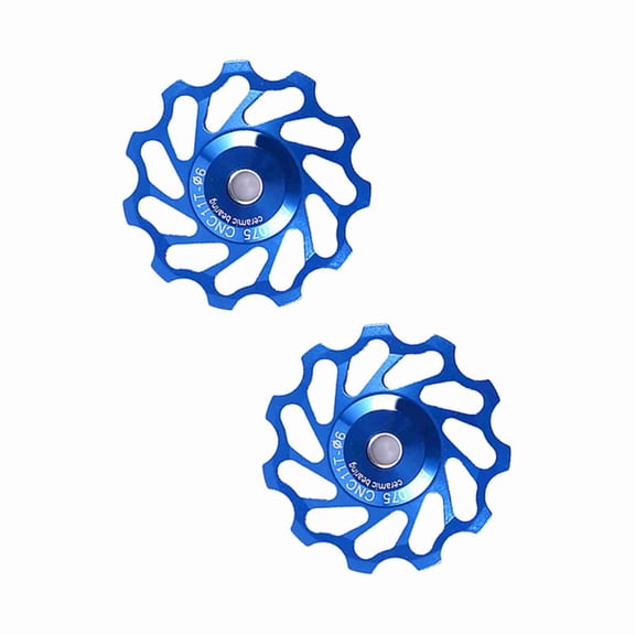 11T Aluminum Alloy Bicycle Jockey Wheel Ceramic Bearing Rear Derailleur Pulley Bicycle Accessory 11T / 1.57 inches