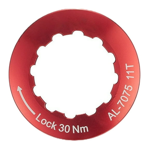 11T Cassette Flywheel Lock Cover Aluminum Alloy Freewheel Caps Fixing Rings Road Bike Cassette Flywheel Cover Enduring