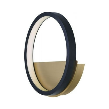 -11W 1 Led Wall Sconce-11.75 Inches Wide By 11.75 Inches High Et2 Lighting E24320-Bkgld