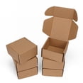thumbnail image 1 of (11X10X6 Cm) Airplane Box/ Set Medium Cardboard For Packaging Brown Mailing For Small Business, 1 of 7