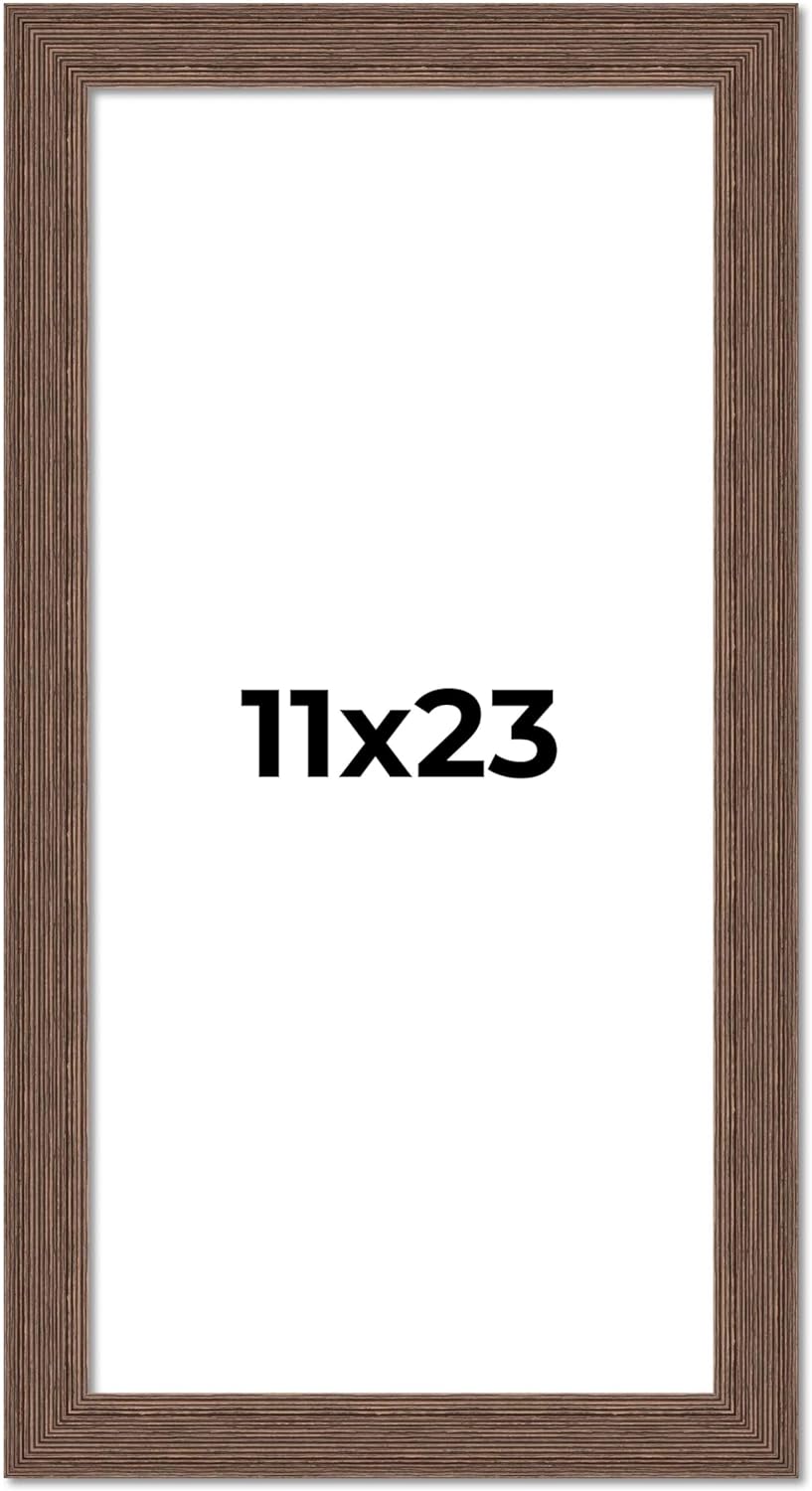 11X23 Frame Brown Distressed Barnwood Picture Frame Rustic Photo 11x23-frame-brown-distressed-barnwood-picture-frame-rustic-photo