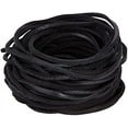 thumbnail image 1 of 11Yds 3mm Black Flat Genuine Leather Cord Natural Leather String Lace Strips Full Grain Cowhide Braiding String Roll, 1 of 16