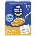 thumbnail image 1 of Kraft Mac and Cheese, 1 Box, for Easy Dinner or Dinner Sides, Original Flavor, No Artificial Flavors, Preservatives or Dyes, 11 oz, 1 of 17
