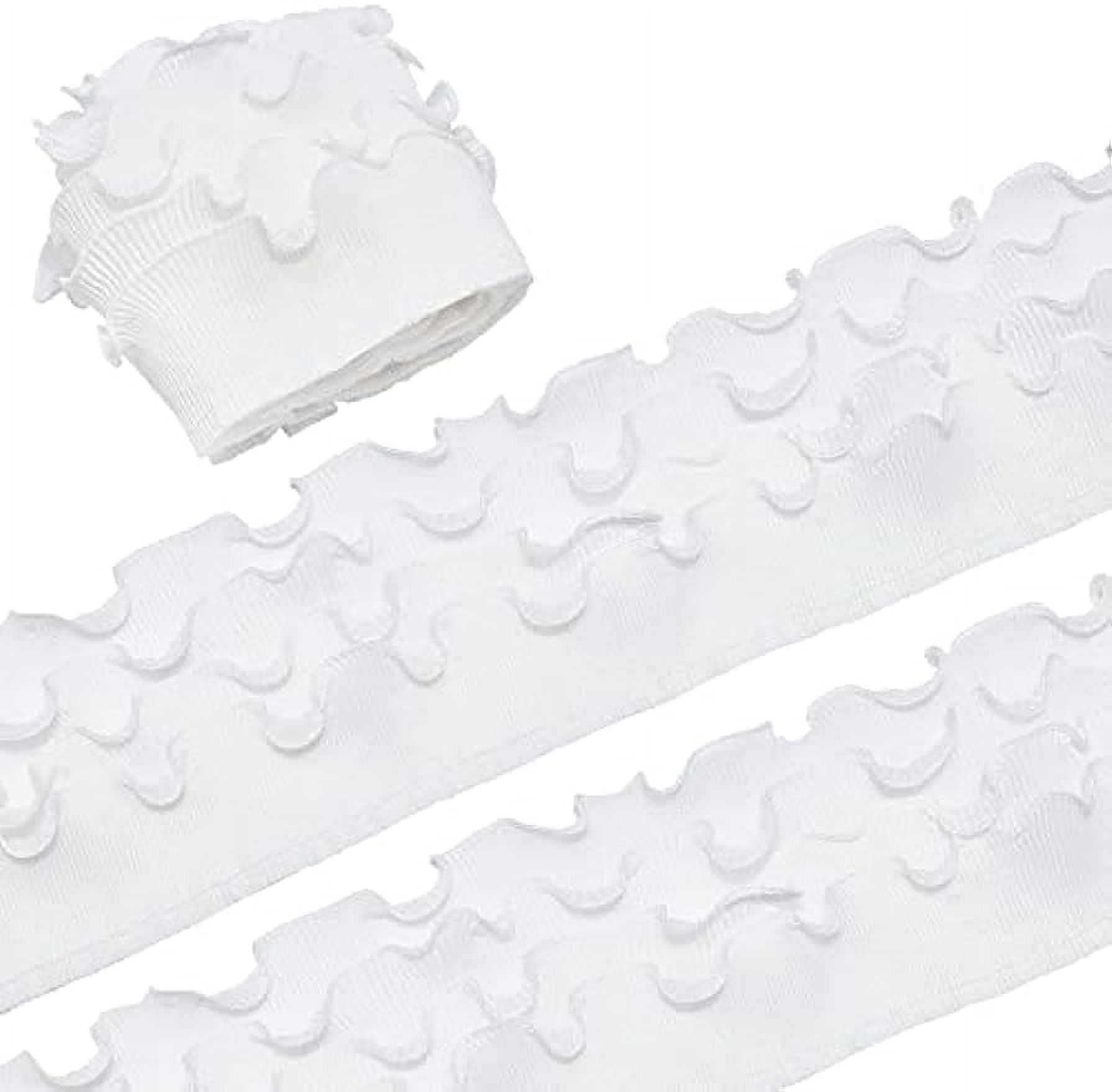 Customer reviews for 11cm Wide 4-Layer Elastic Pleated Chiffon Lace ...