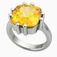 thumbnail image 1 of Hanna Boya Cushion Cut Natural No Heat Citrine Ring, 11ct, 1 of 7